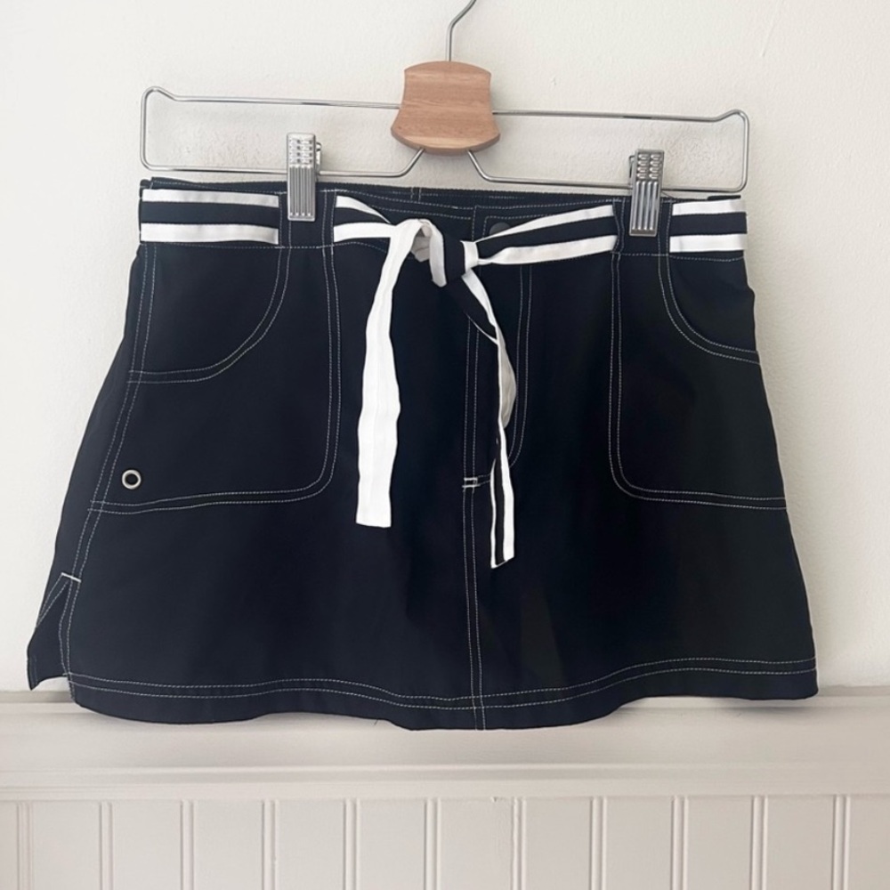 ZeroXposur Kids Cargo Skort with Black and White Design Size 12 Girls